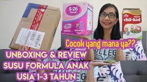 Dan ambil susu yang sesuai dengan bajet. Susu Formula Anak Usia 1 3 Tahun S26 Chil Kid Youtube