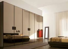Wardrobe With Bronze Mirrored Doors Bedroom Closet Design Wardrobe Design Bedroom Wardrobe Furniture