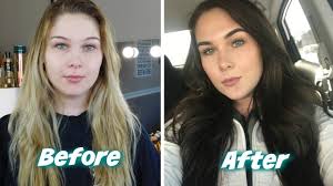 Often this is patchy, and much harder to lift from the bottom where the hair plus, when you're hair's been bleached it can really cling on to any moisture for dear life. Blonde Goes Brunette How To Fill And Dye Bleached Hair Youtube