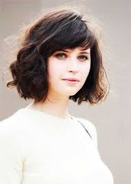 Long thick wavy hair with bangs. Pin On Wavy Bobs