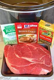This mississippi roast is one of my favorites. The Best Easy Slow Cooker Pot Roast Made With Ranch Brown Gravy Italian Dressing Mix