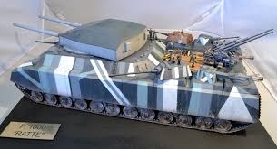 1000 ratte would have been the largest, heaviest tank ever created. P 1000 Ratte In 1 72 Von Modelcollect