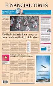 The financial times youtube channel showcases the best of our visual journalis. Financial Times On Twitter Just Published Front Page Of The Financial Times International Edition Wednesday 25 March Https T Co Wbbwo4impi Https T Co Uesyynjgmu
