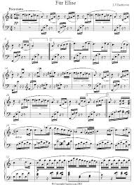 Beethoven Fur Elise Original Sheet Music For Piano Composition Date C 1810 Composition Info Bagate Piano Sheet Music Free Sheet Music Piano Sheet Music