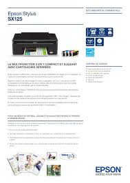 Telecharger driver imprimante epson stylus sx 125 gratuit. Notice Epson Stylus Sx125 Imprimante Trouver Une Solution A Un Probleme Epson Stylus Sx125 Mode D Emploi Epson Stylus Sx125 Francais