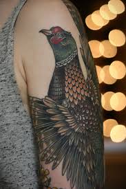 Ringneck Pheasant By Kristen At Wonderland Tattoo Make Tattoo Tattoos Daddy Tattoos