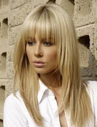 Pin By Melissa Mccarthy On Hair Ideas Blonde Hair With Bangs Medium Hair Styles Long Hair Styles