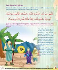 Doa Sesudah Adzan Ebook Anak