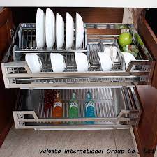 However, many people have cabinet problems much sooner than this, reporting issues such as crooked doors, sagging, deteriorating drawers, scratched and dented faces. 304 Stainless Steel Basket Kitchen Cabinet Lalan Kitchen Cabinet Drawer Bowl Basket Damping Seasoning Basket Single Tier Basket Wholesale Baskets Winebasket Mini Aliexpress