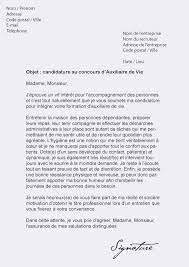 Je suis actuellement en r echerch e d'un emploi d'auxili aire de vie dans votre région. Lettre De Motivation Handicap I Soalan