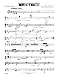 Hedwig 039 S Theme From Harry Potter E Flat Baritone Saxophone By John Williams Digital Sheet Music For Part Download Print Ax 00 Pc 0002319 Btx Sheet Music Plus