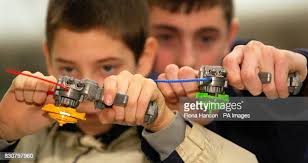 School friends Mark Phipps and James Avery, both 14 and from Surrey,...  News Photo