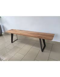 Maße sitzbank mit lehne | essgruppe viamare mit bank und. Bank Massivholz Metall Sitzbank Massiv Eiche Bank Metall Masse 200 X 38 Cm