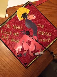 Grad Cap I Made For My Friend Emperors New Groove College Graduation Cap Decoration High School Graduation Cap Decoration College Grad Cap Ideas