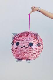 1 Pinata Basteln Rosa Katze Aus Pappe Kartion Armbanduhr Kinder Party Papier Pinata Basteln Piniata Basteln Pinata Selber Machen
