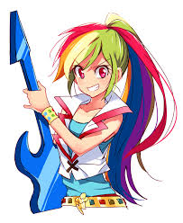 She has such lovely hair too! Rainbow Dash I Really Like The Style Mlp My Little Pony Pony My Little Pony Friendship