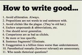 What Are The Best Rules For Writing?