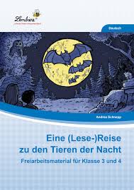Tiere können ebenfalls beschrieben werden. Eine Lese Reise Zu Den Tieren Der Nacht Lernbiene Verlag