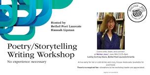 Poetry/Storytelling Writing Workshop with Cortney Davis