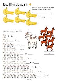 Einmaleins tabelle zum ausdrucken kostenlos. Lerne Das Kleine 1x1 Mit 4 Arbeitsblatt Fur Die Grundschule Zum Kleinen 1x1 Mit 4 Einmaleins Einmaleins Ubungsblatter Worter Suchen Ratsel