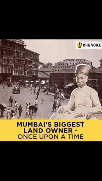 The biggest landowner of Bombay - once upon a time, Byramjee Jeejeebhoy , He owned 12000 acres of land in 1830, From Bandra to Lokhandwala to Thakur Complex, The street where Shah Rukh Khan and Salman ...