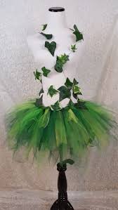 Erwachsenen Efeublatt Kostum Grunes Blatt Tutu Von Pearlsandtulle Poison Ivy Costumes Ivy Costume Fairy Costume