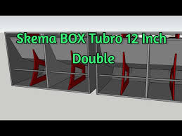 Box miniatur skema box subwoofer 4 inch double. Skema Box Miniatur Subwoofer Turbo 12 Inch Double Box Turbo Dengan Port Angin Youtube