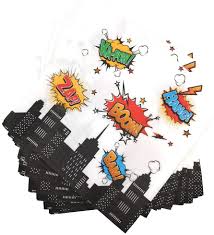 To help create an awesome superhero birthday party! Buy Serves 30 Complete Party Pack Superhero 9 Dinner Paper Plates 7 Dessert Paper Plates 9 Oz Cups 3 Ply Napkins Super Hero Party Theme Online In Indonesia B07rq2m183