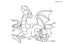 Ausmalbilder Drachen Kostenlos Drache Malvorlage