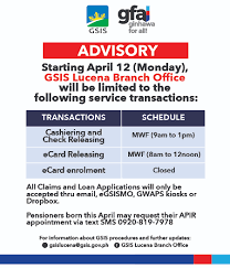 Exclusive email address mail addresses in other services emails will be sent from the new address by default. Advisory Gsis Lucena Branch Office Government Service Insurance System