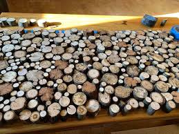 The chamcha wood comes from the acacia tree in northern thailand. Epoxy Resin End Grain Coffee Table Mas Epoxies