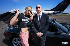 Theo Brady Bounces Up And Down On Kyle Connors Cock In An Actual Airplane  | STR8UPGAYPORN