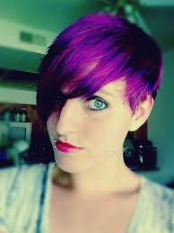 Pin By Lauren Hebrank On Colors And Hair Styles Purple Hair Short Hair Color Short Hair Styles
