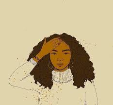 Black Art Black Female Cartoon Cartoon Art Alternative Drawing Skin Inspiration Girl Https Weheartit Com Entry 324797919 Black Girl Art Black Pride Art Cartoon Art