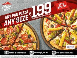 Any Pan Pizza Any Size Rs 199 Upto 60 Off Mumbai Pizzaoffer Pizzahut Pizza Hut Delicious Pizza Pizza
