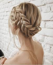 Crown Braid Updo Easy Elegant Classy Blondes Tutorial How To Messy Beautiful Braids For Short Hair Long Hair Styles Braided Hairstyles Easy