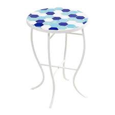 Blue Checker Mosaic Accent Table Mosaic Accent Table Mosaic Patio Table Patio Table