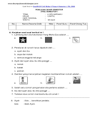 Maybe you would like to learn more about one of these? Soal Pas Tema 4 Kelas 1 Semester 1 Ok Pdf Pdf