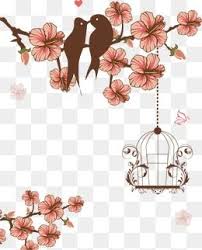 Lovebirds Wedding Flowers Birdcage Lovebirds Png Transparent Clipart Image And Psd File For Free Download Free Watercolor Flowers Flower Png Images Love Birds Wedding