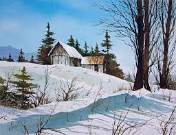 Activities such as ice skating and ice hockey like 'winter' by frederick mackie and 'spectator' by mary g smith, or building snowmen like in john rossini's 'joy of snow', of christmas time like dan campanelli's 'bringing home the. Winter Landscape Painting By James Williamson