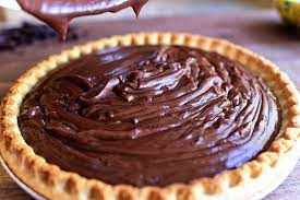 She came to my hometown for her book tour so my friend molly and i jumped on the chance to meet her and it was rich, thick, dense and oh so tasty. Chocolate Pie Chocolate Pie Recipes Desserts Chocolate Pies