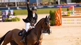 High-Stakes Horse Jumping in Traverse City