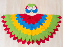 Boy Bird Costume For Kids Rainbow Parrot Costume Macaw Bird Costume Parrot Wing Cape And Mask Halloween Costume For Boys For Girls Toddlers Parrot Wings Parrot Costume Bird Costume