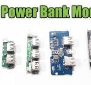 Different Types of Power Bank module with Fast Charging