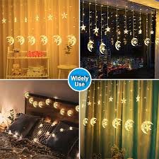 Maybe you would like to learn more about one of these? Led Garland Curtain Fairy Lights String Christmas Lights On The Window Indoor Outdoor Decorations For Home Street Moon Tree Lamp Led String Aliexpress