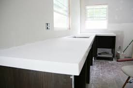 Can i make my own concrete countertops. Diy White Concrete Countertops Chris Loves Julia