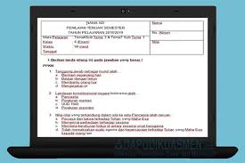 Mari belajar bareng juragan les. Soal Uts Pts Sd Kelas 6 Semester 2 Kurikulum 2013