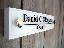 Label offices, conference rooms, hallways and more, and show people around your workspace. Office Door Wooden Plaque With Acrylic Name Plate Personalized Etsy Office Door Name Plates Office Door Signs Door Name Plates