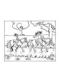 Heb je zelf een paarden kleurplaat die niet op deze pagina mag ontbreken? Kleurplaat Paardrijden Gratis Kleurplaten Om Te Printen Afb 9652