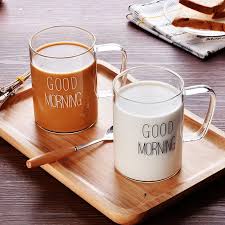If you have problems placing an order, call us. 450ml Creative Glass Coffee Milk Mug Good Morning Breakfast Cup Cocktail Mugs For Gift Mugs Aliexpress